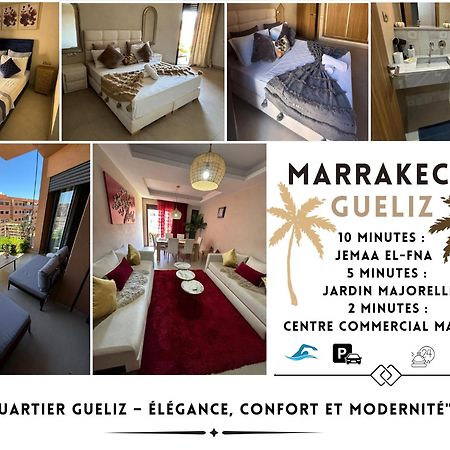 Appartement Neuf Climatise, Centre Marrakech. Marrakesh Exteriör bild