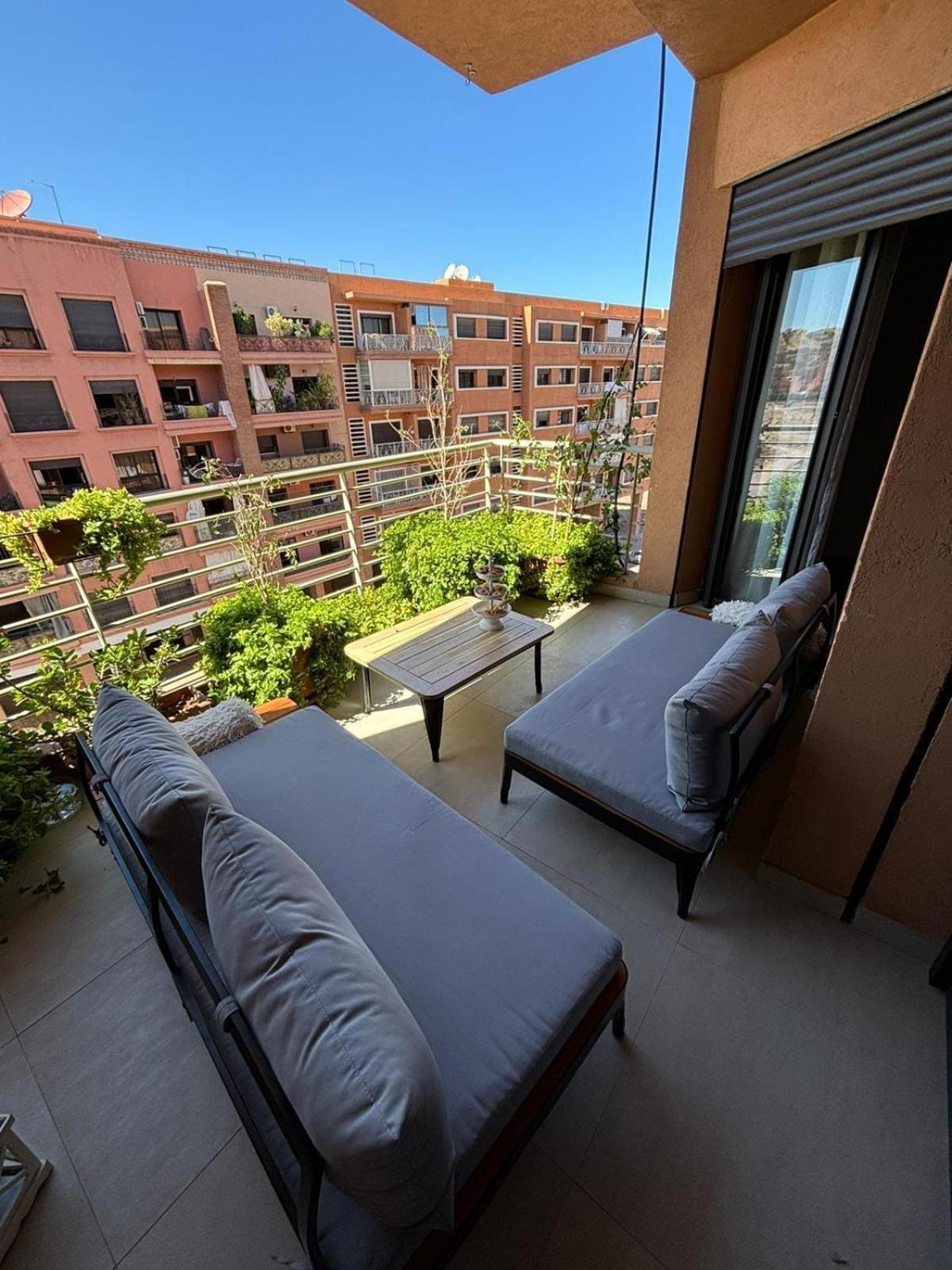 Appartement Neuf Climatise, Centre Marrakech. Marrakesh Exteriör bild